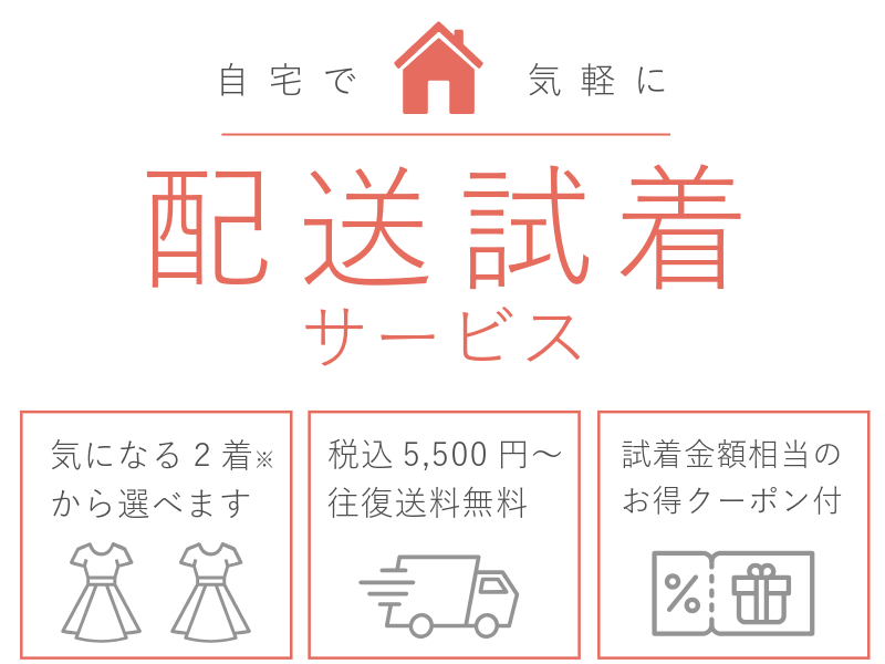 配送試着サービス