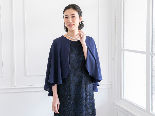 東京ソワール　マザーズドレス　ネイビー WEB限定｜結婚式用ワンピース(4521220)9号・ネイビー｜東京
