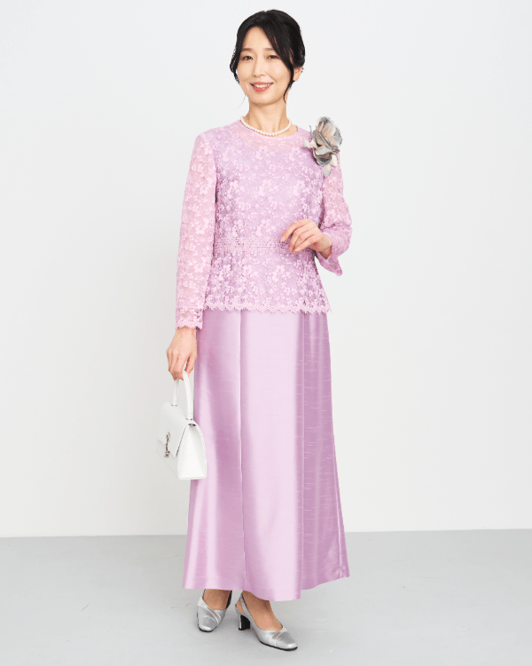 モデル身長：162cm　ヒール高：8cm　着用サイズ：9号