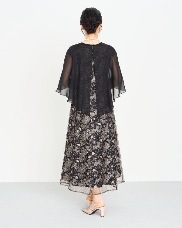 モデル身長：162cm　ヒール高：8cm　着用サイズ：9号　合わせているトップス：6410270-00