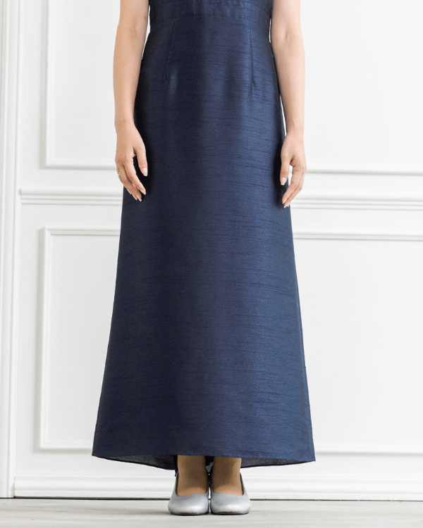 モデル身長：160cm　ヒール高：5cm　着用サイズ：着丈短め9号