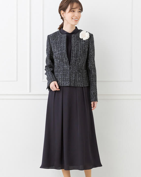 東京ソワール　ソワールドルチェ他　セレモニー　マザーズドレス　結婚式　七五三 mother's dress 結婚式の新郎新婦のお母様向けドレス