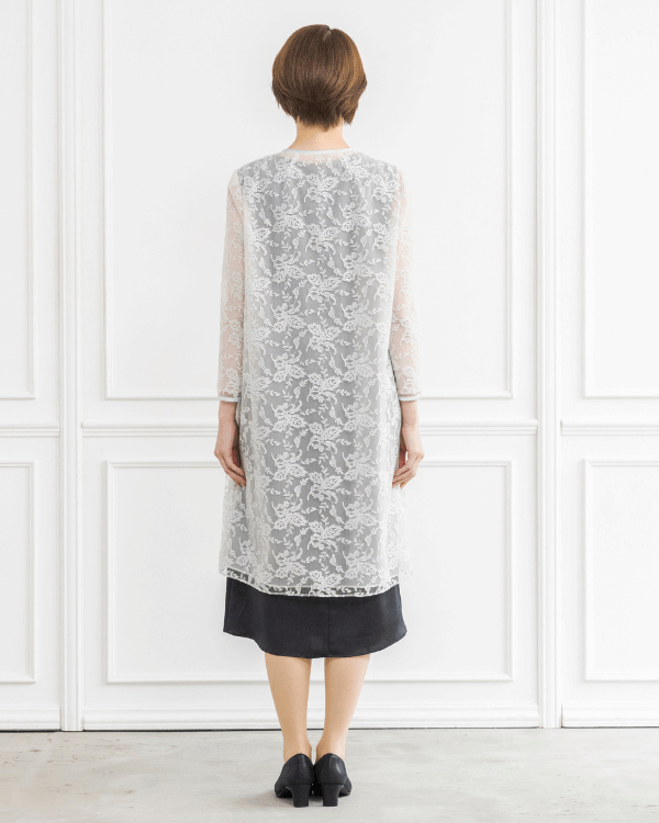 モデル身長：165cm　ヒール高：5cm　着用サイズ：9号